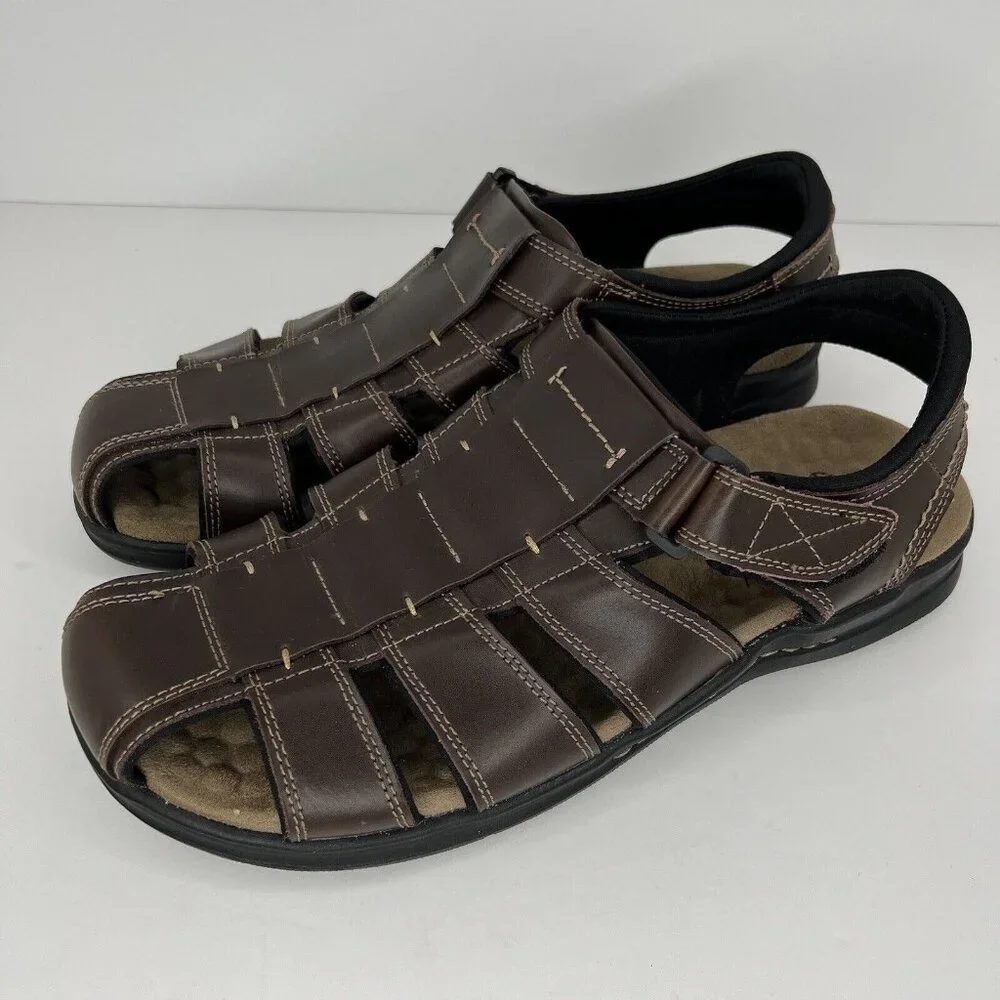 Dockers Casual Mens Size 13 M Comfort Outdoor Sport Fisherman Sandals